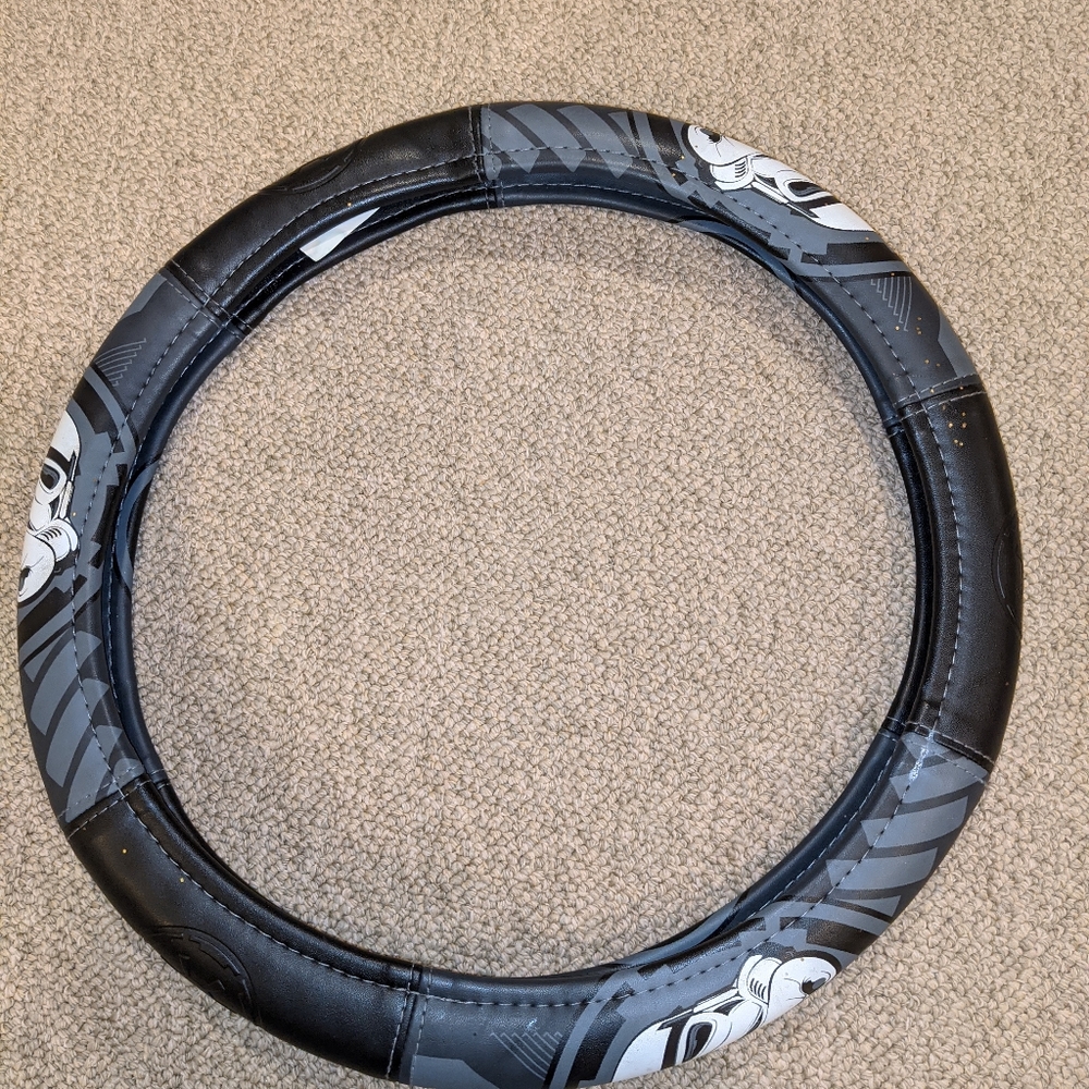 Stormtrooper steering wheel cover